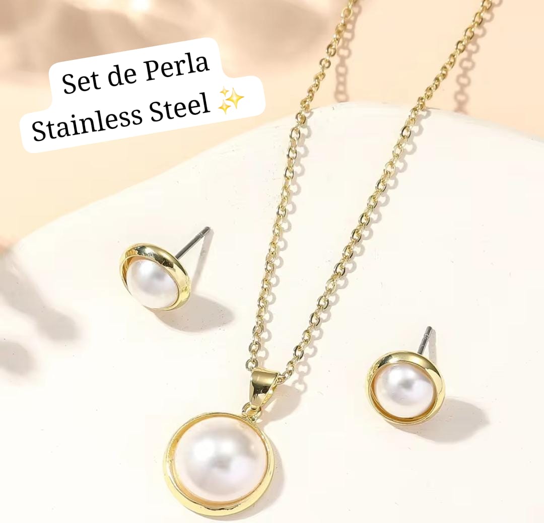 Set perla (Dorado) 🤍✨️