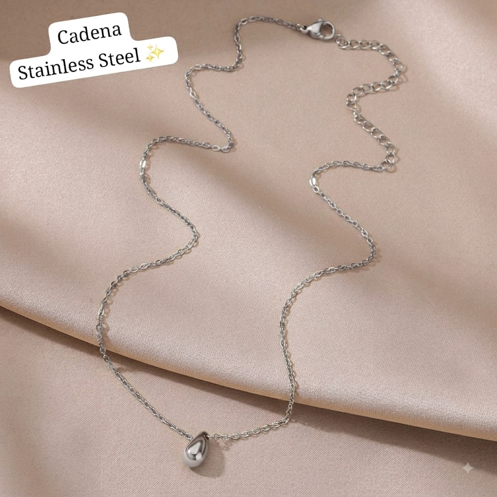 Cadena de gota (plata)