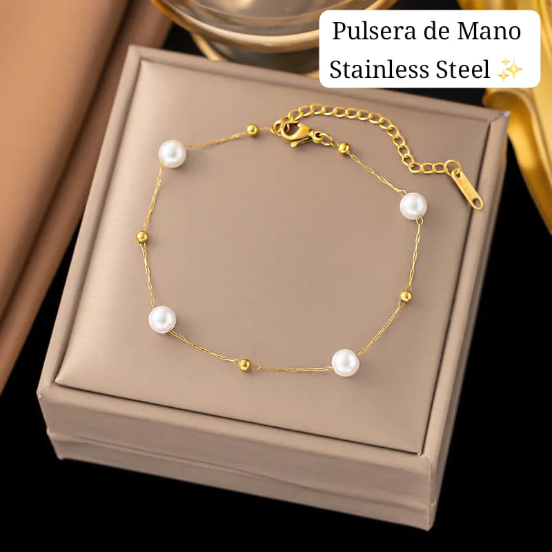 Set perla dorado ✨️