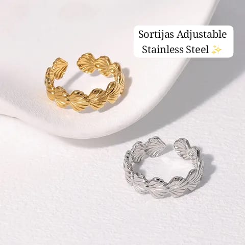 Sortija Adjustable Concha ✨️