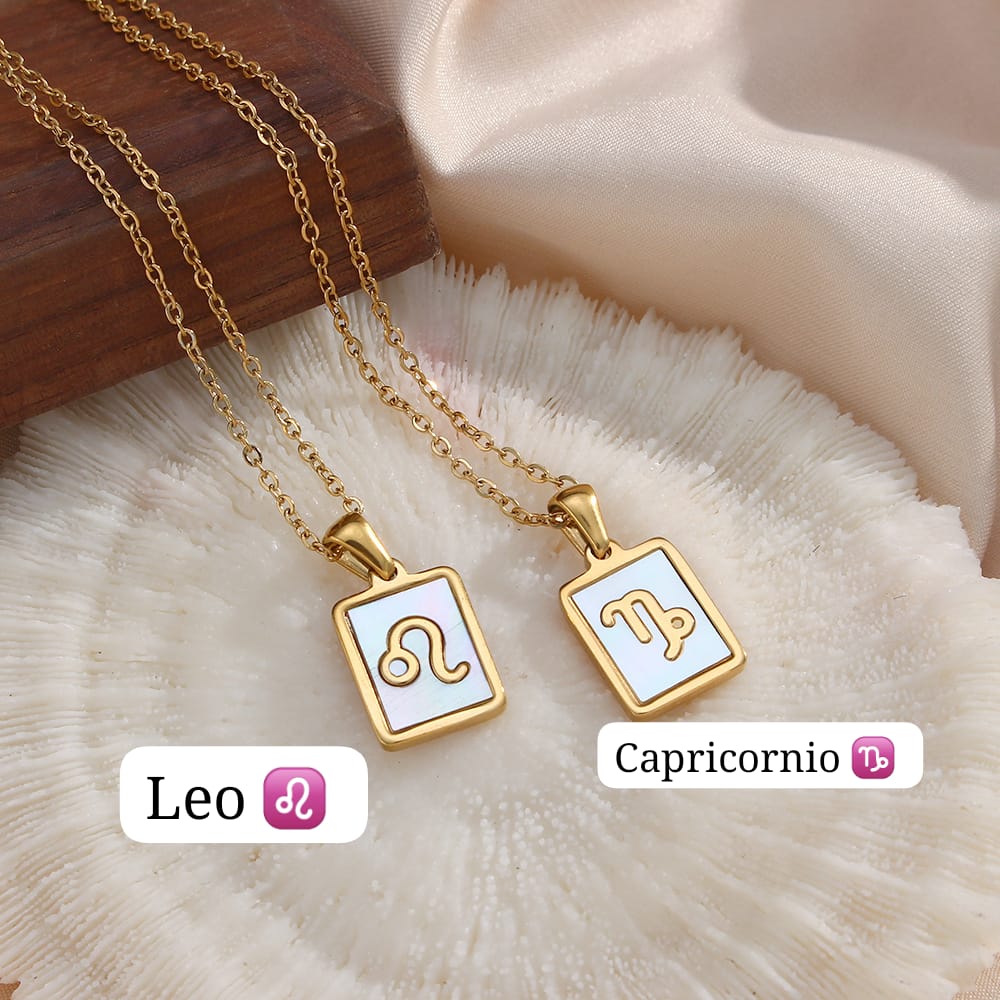 Cadenas Doradas ✨️(Signos zodiacales)♎️