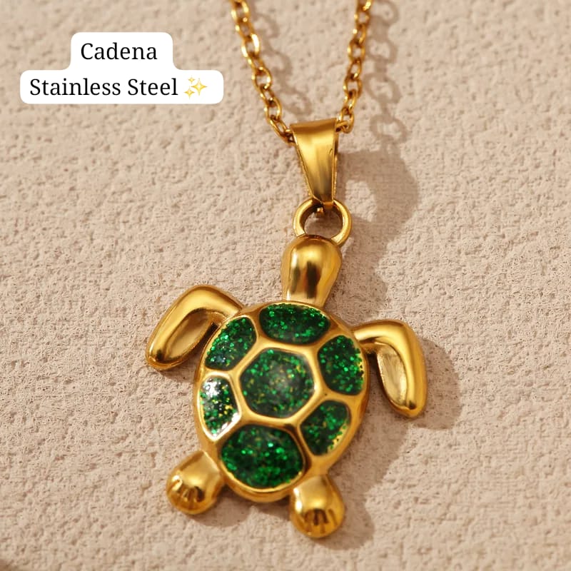 Cadenas de Tortugas 🐢 (Dorado)