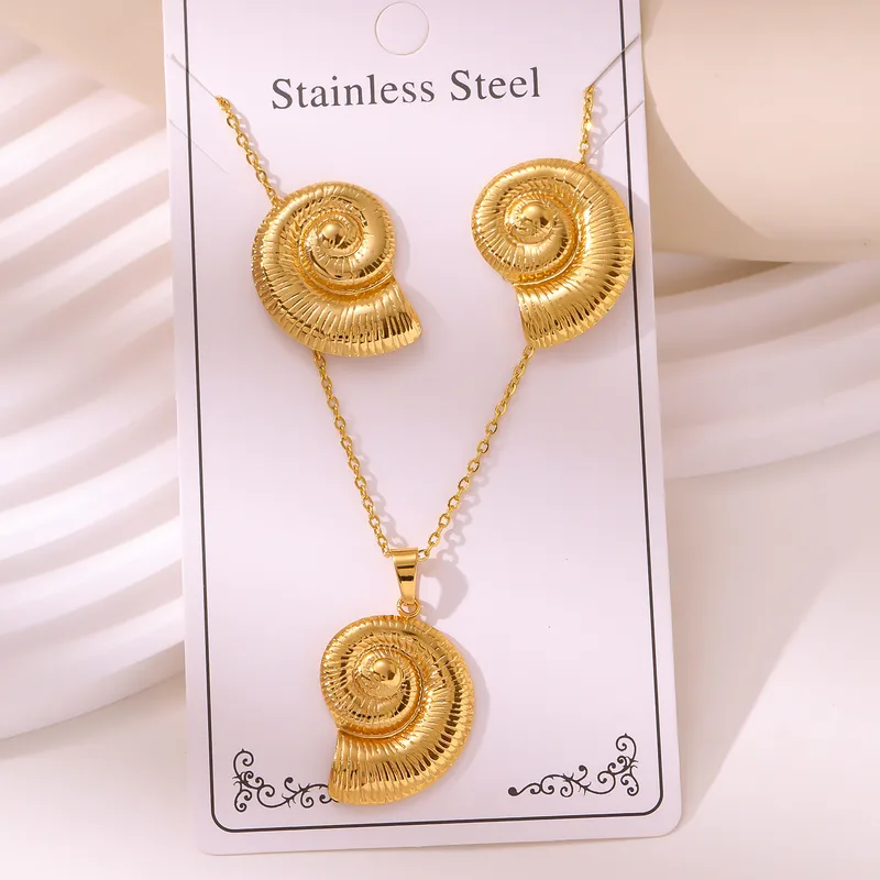 Set de caracol dorado ✨️