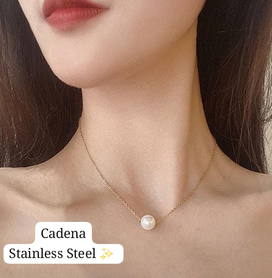 Cadena de Perla (Dorado)✨️
