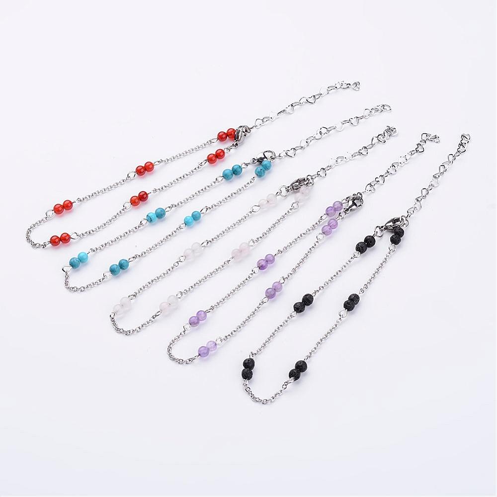 Pulsera de Pies Varios Colores🌈