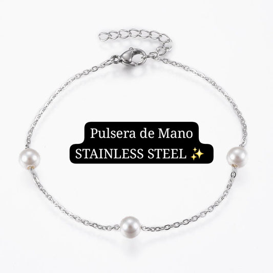 Pulsera de Mano [perlas]