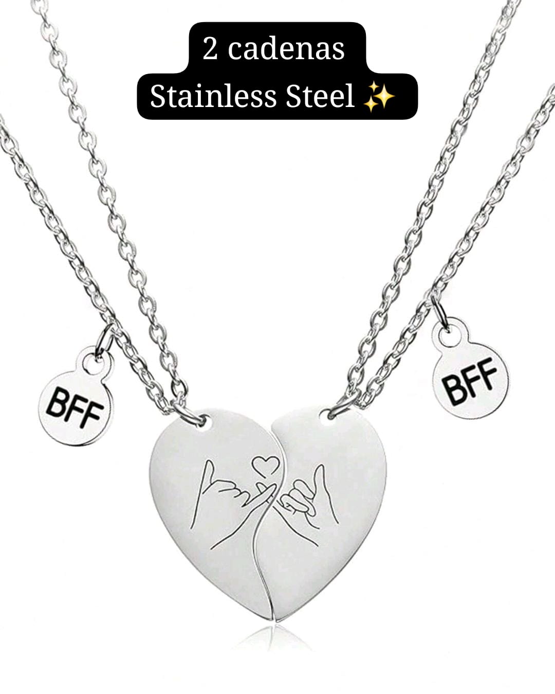 Set 2 Cadenas BFF 🫶🏼✨️💕