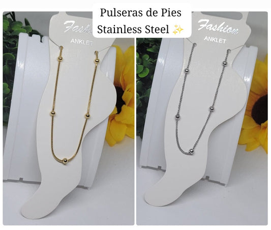 Pulsera de Pies de bolitas