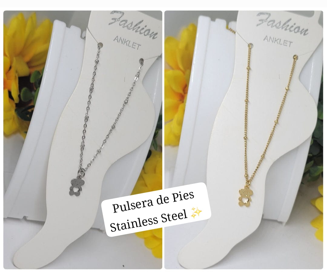 Pulseras de Pies Oso 🤩