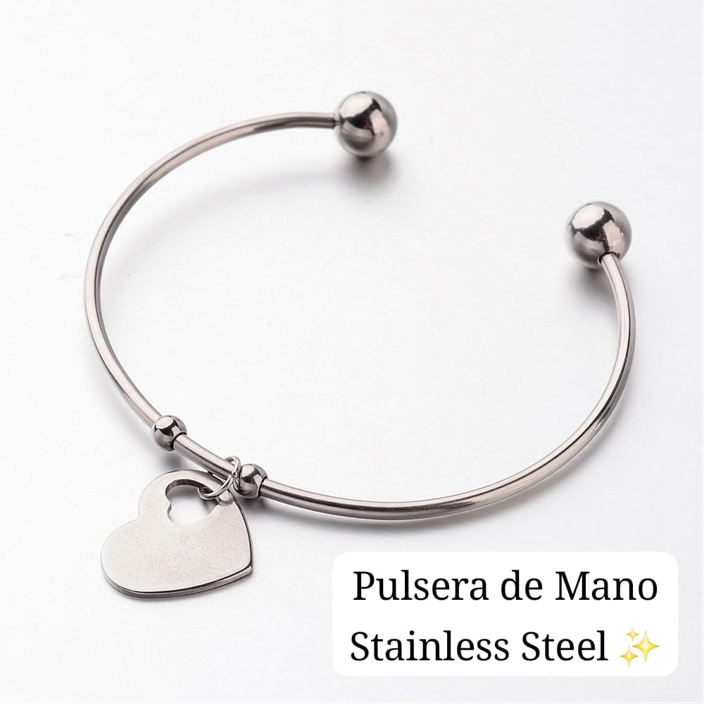 Pulsera de Mano Corazon ✅️ 💛