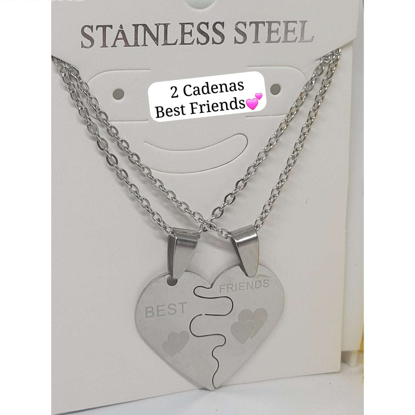 Set 2 Cadenas Best Friends 💕