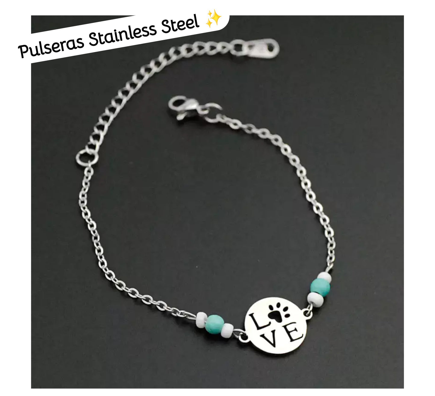 Pulsera de Mano Love Pet 💙