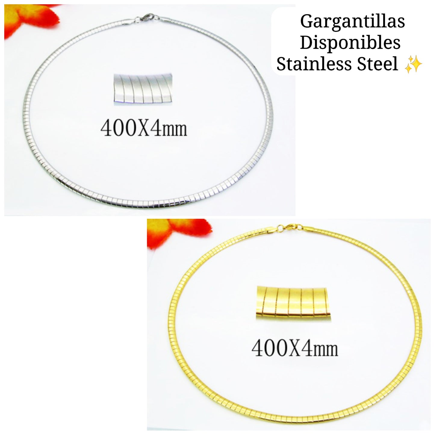 Gargantilla Stainless Steel ✨️