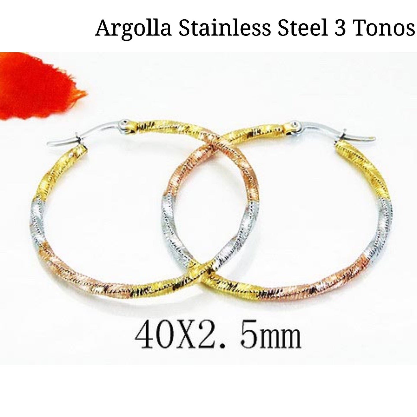 Argolla 3 Tonos ✨️