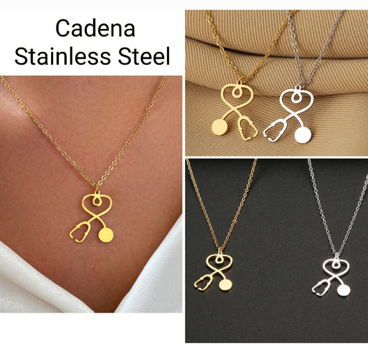Cadena Fashion Estetoscopio/Corazón