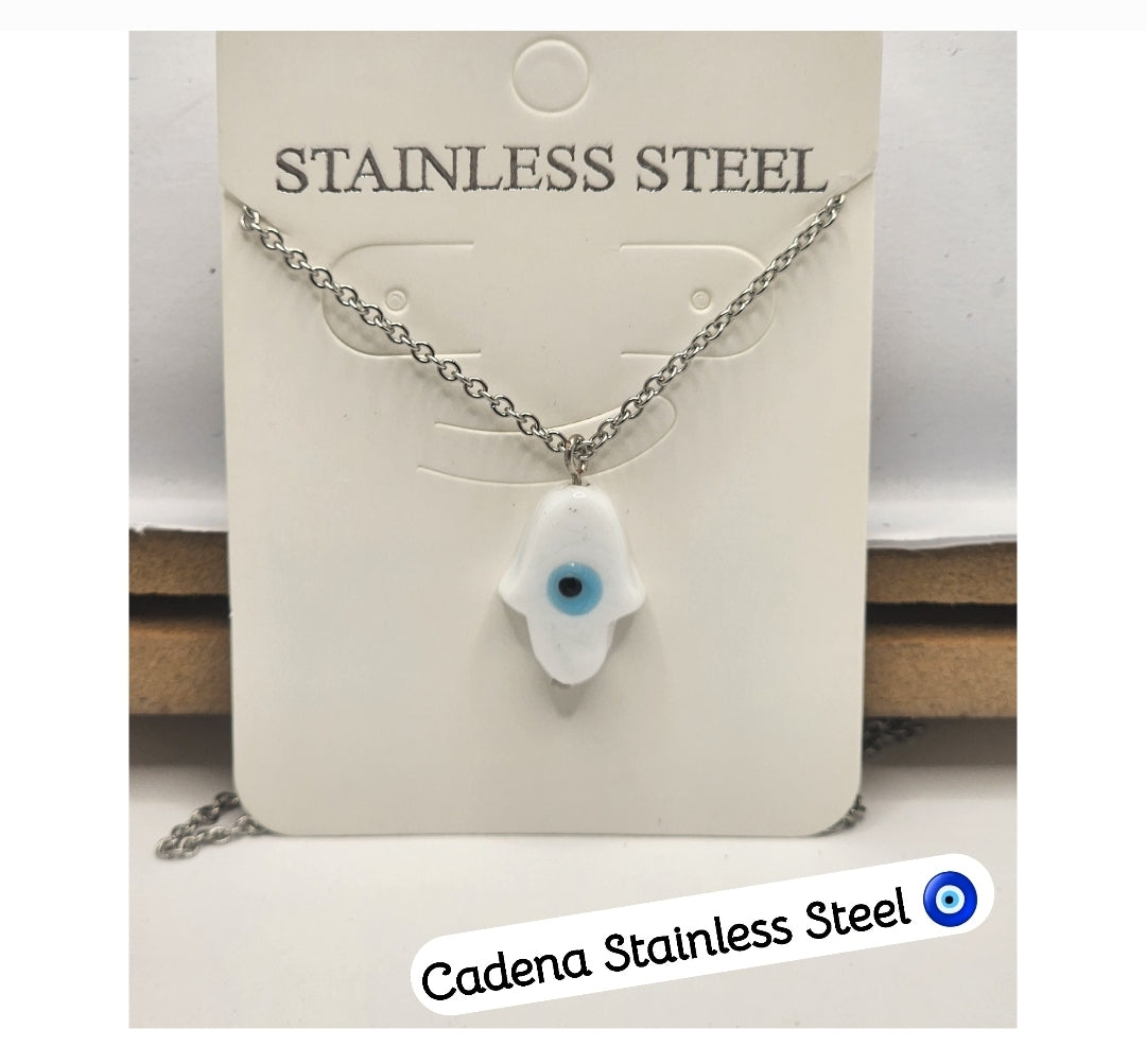 Cadena de Mano de Fatima/Ojo Turco 🪬🧿