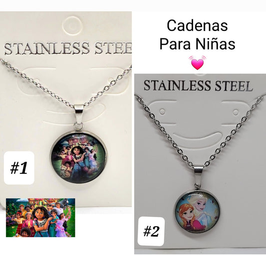 Cadenas para Niñas Dibujos animados 🌸