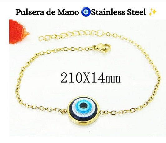Pulsera de Mano Ojo Turco 🧿