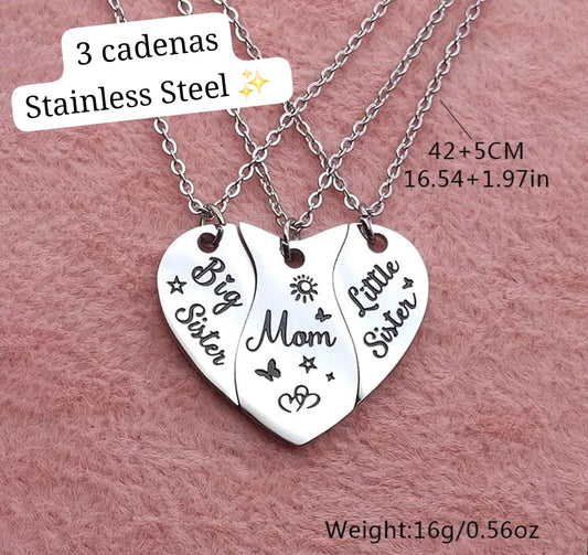 Set para hermanas de 3 cadenas 💕