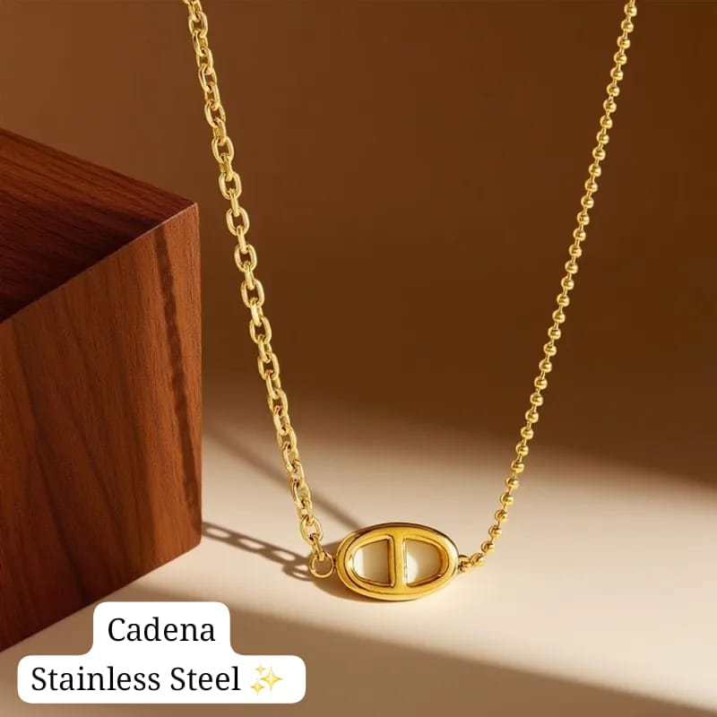 Set diseño eslabón dorado ✨️