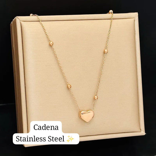 Cadena Corazón (Rosegold)