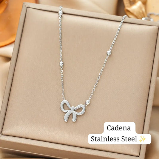 Cadena de Lazo 🎀 (Plata)