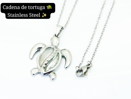 Cadena Tortuga 🐢 (plata)
