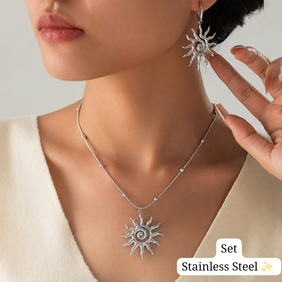 Set Sol (Plata) 🌞