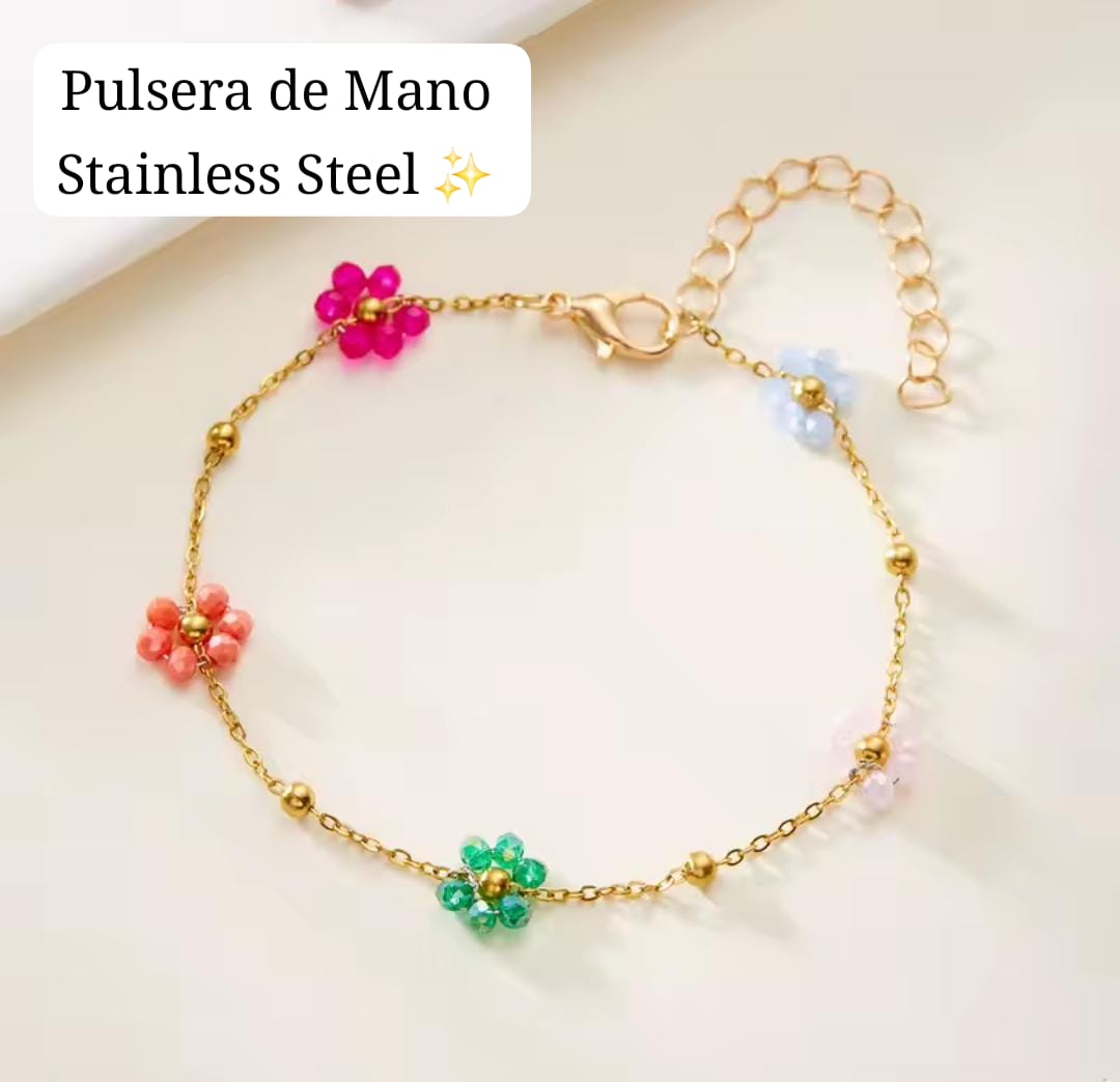 Set 2pcs de Flores en Colores 💐✨️