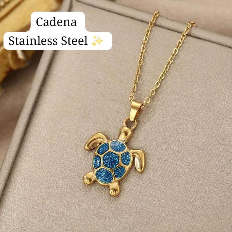 Cadenas de Tortugas 🐢 (Dorado)