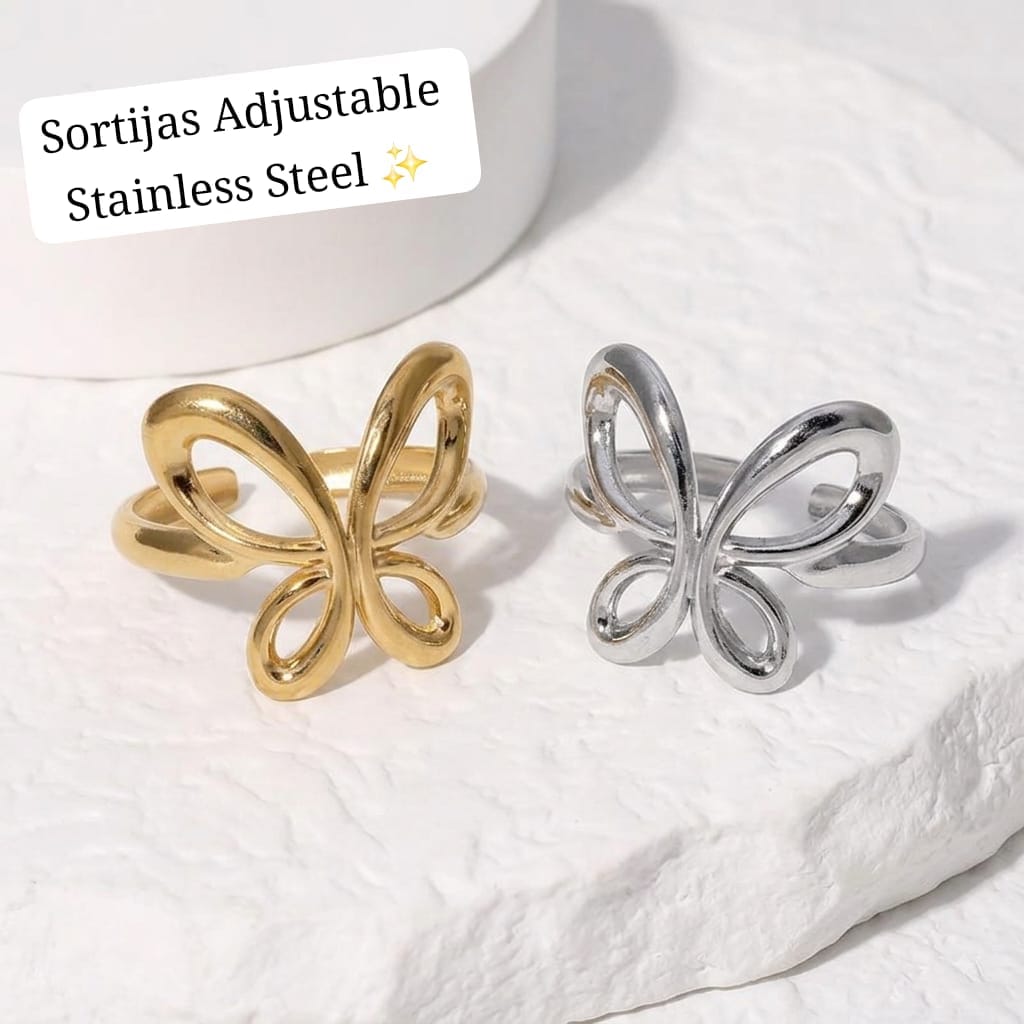 Sortijas Adjustable (Mariposa)