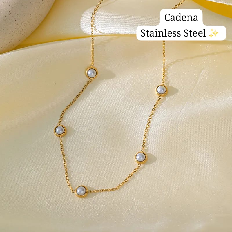 Set perla Nuevo (dorado)
