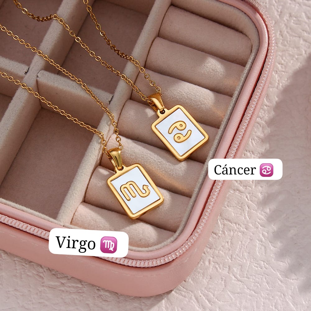 Cadenas Doradas ✨️(Signos zodiacales)♎️