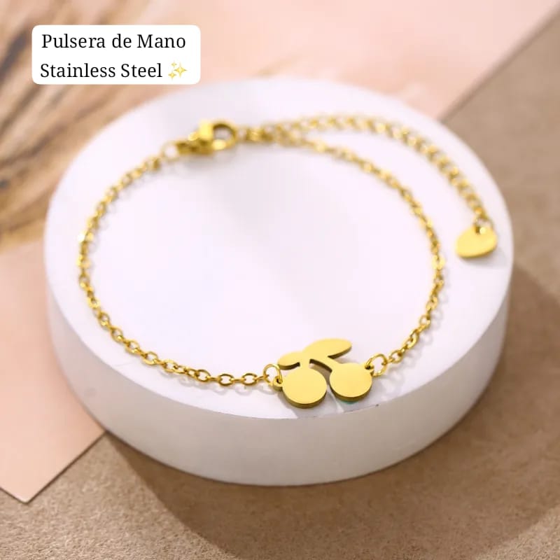 Pulsera de Mano (cherry) 🍒