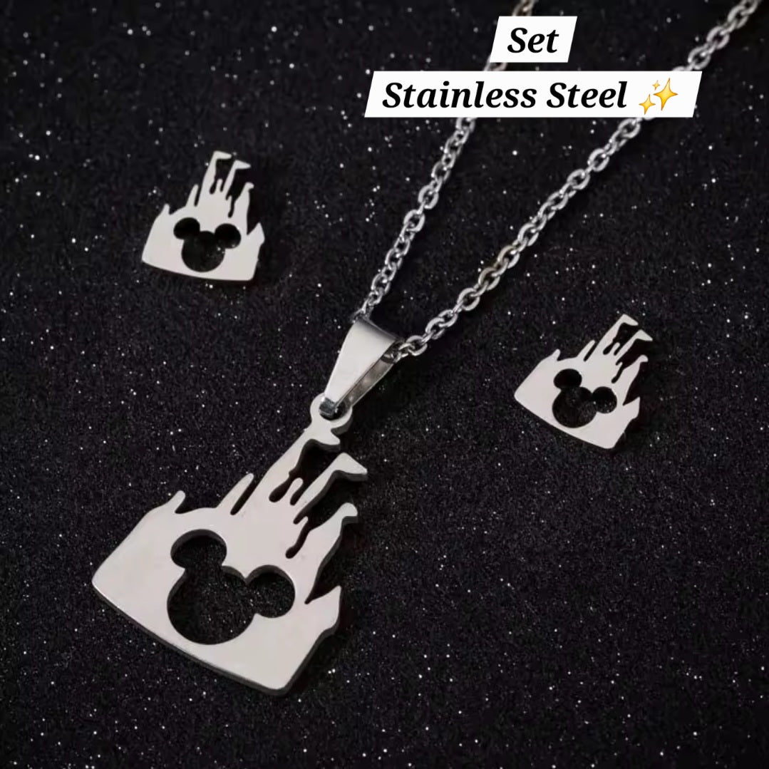 Set Castillo m&m (plata) 🐭✨️