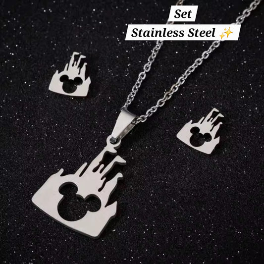 Set Castillo m&m (plata) 🐭✨️