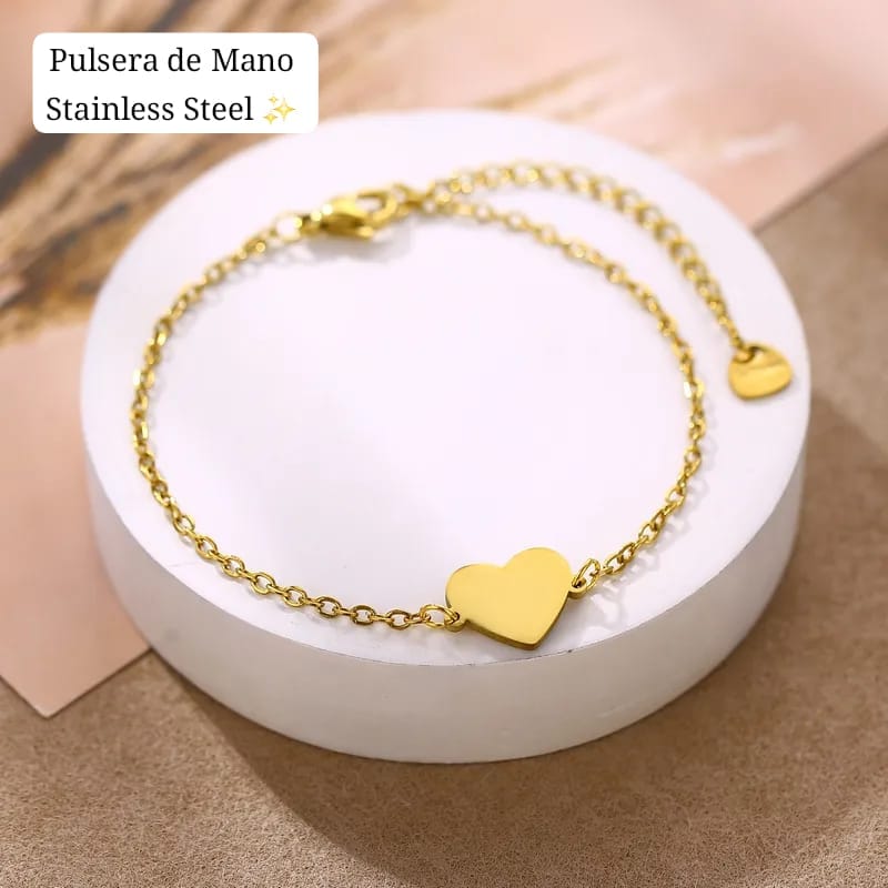 Pulsera de Mano Corazón💕