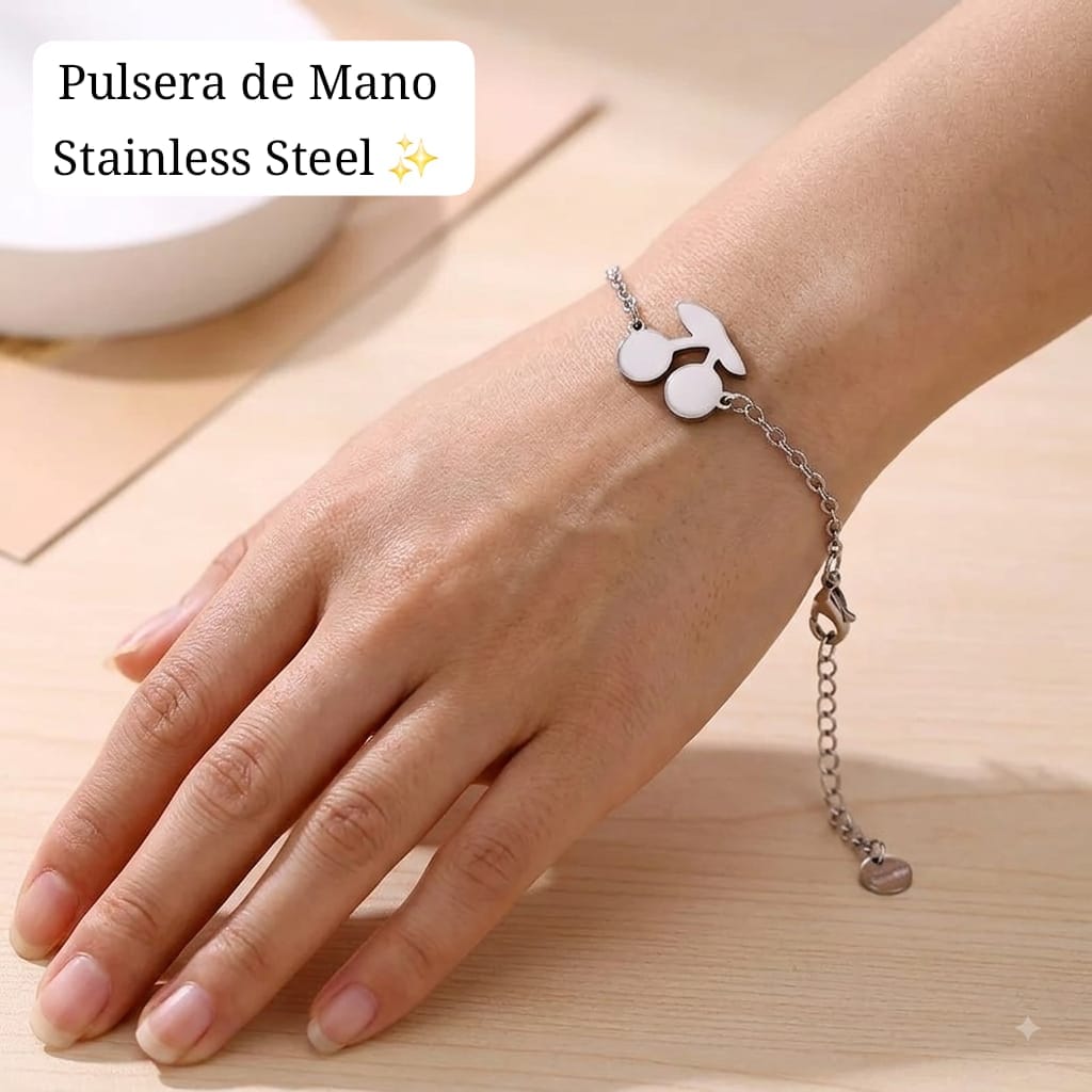 Pulsera de Mano (cherry) 🍒