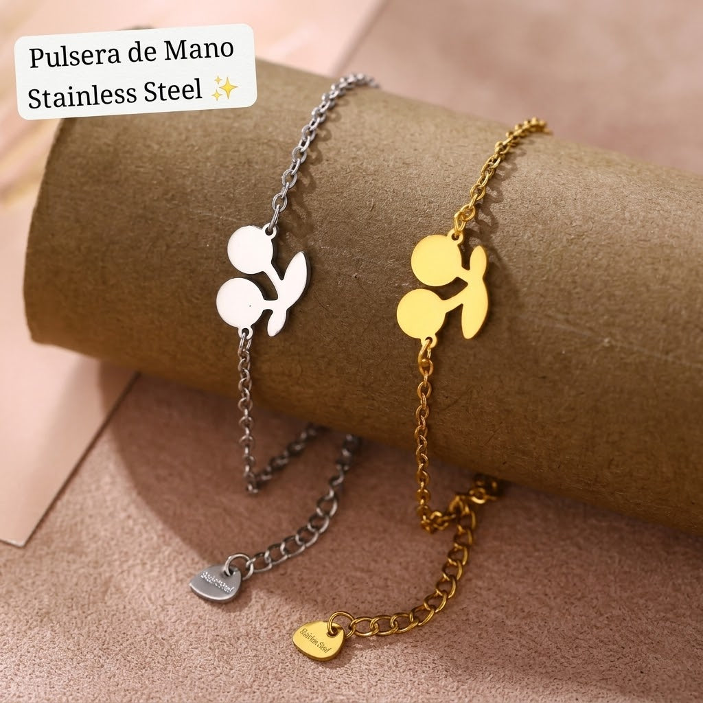 Pulsera de Mano (cherry) 🍒