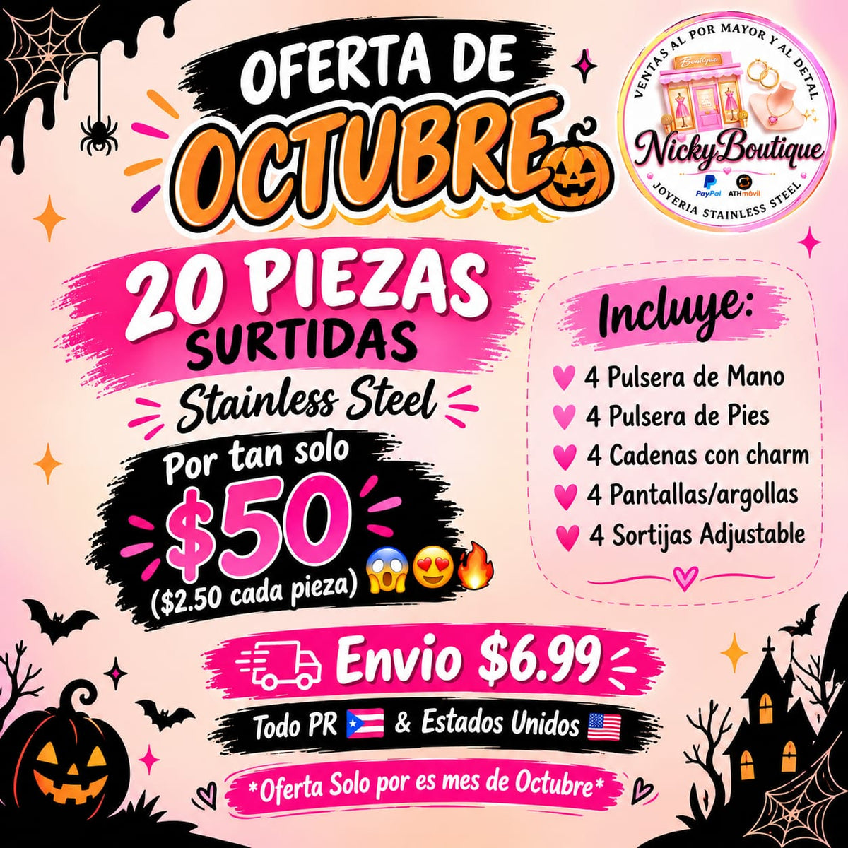 🎃 ¡OFERTA ESPECIAL DE OCTUBRE! 🎃