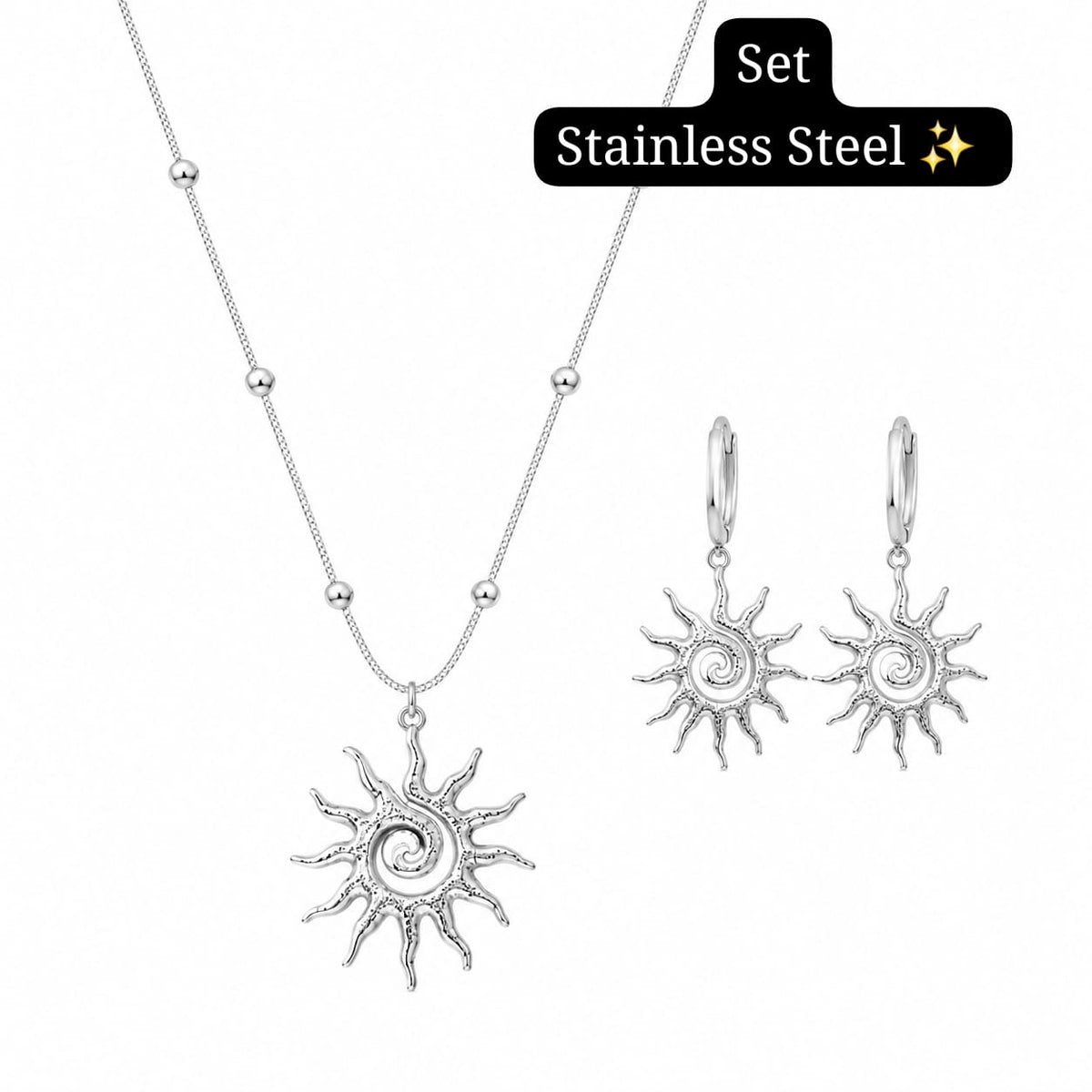 Set Sol (Plata) 🌞