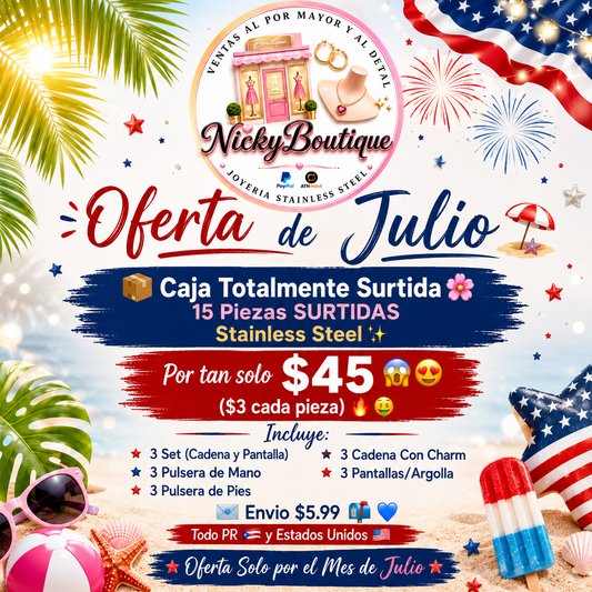 Oferta de Julio 💙❣️🎇