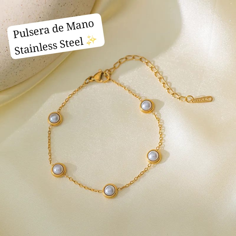 Set perla Nuevo (dorado)