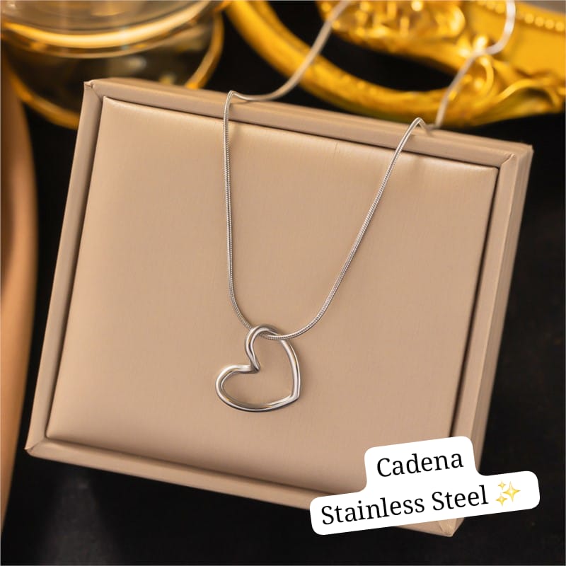 Cadena de Corazon (plata) ✨️
