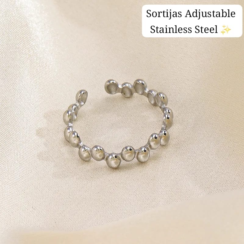 Sortijas Adjustable (estilo mucho puntos sencillo)