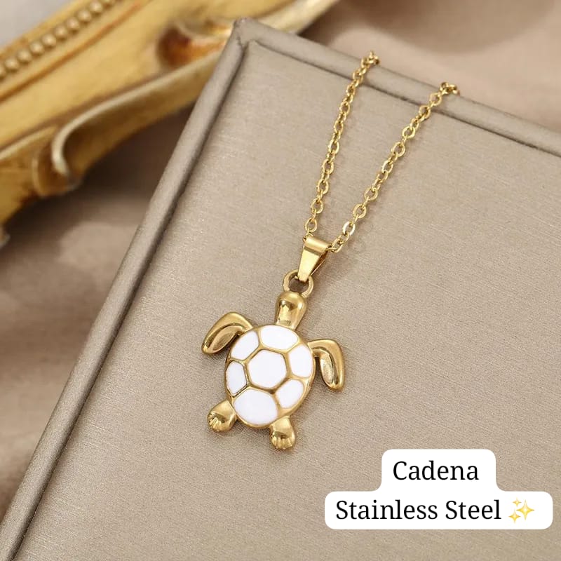 Cadenas de Tortugas 🐢 (Dorado)