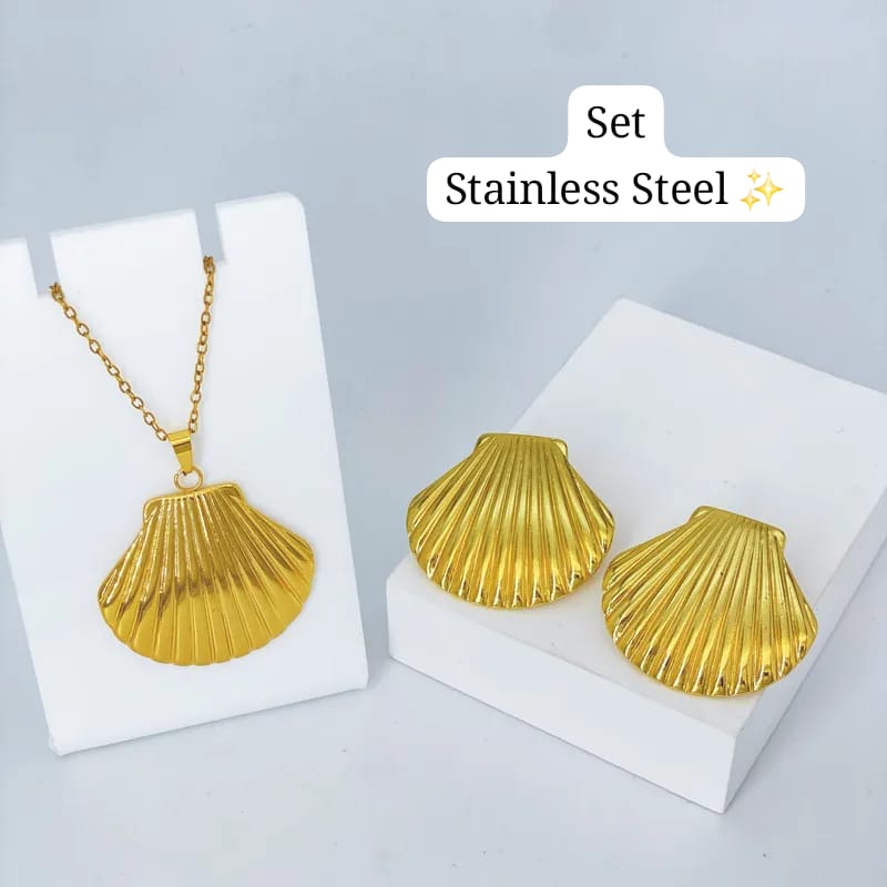 Set de concha dorado ✨️